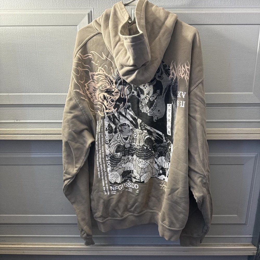 Darc Sport Tan Graphic Hoodie